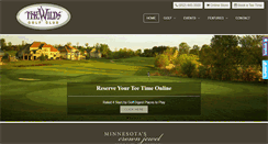 Desktop Screenshot of golfthewilds.com